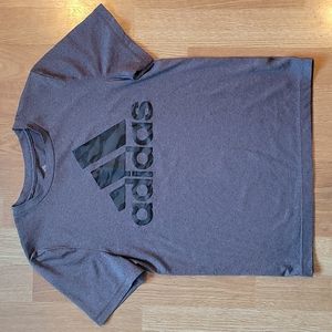 Adidas youth small gray tshirt